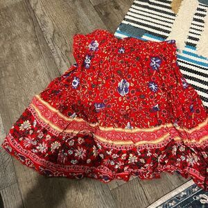 Alelly high waisted summer‎ skirt small